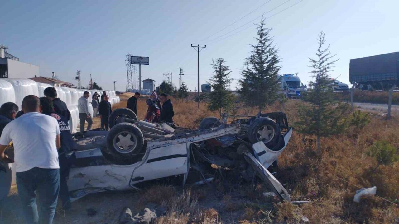 Konya'nın Karapınar ilçesinde meydana gelen trafik kazasında Gökhan Bişkin (36)