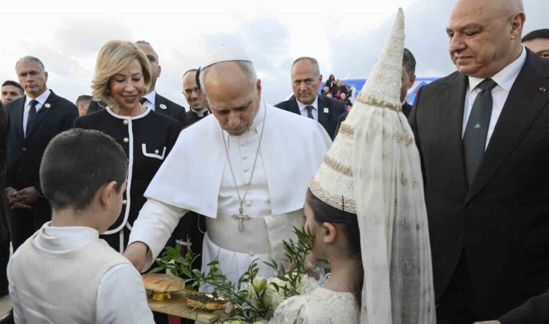 Papa 14’üncü Leo, Türkiye'den Lübnan'a yaptığı ziyarette, İsrail-Filistin sorununun çözümünün