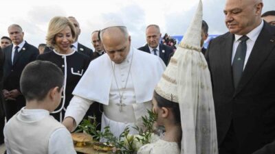 Papa 14’üncü Leo, Türkiye'den Lübnan'a yaptığı ziyarette, İsrail-Filistin sorununun çözümünün