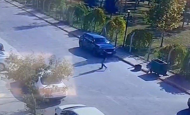 Konya'da 50 bin lira çalan O.K. (15), güvenlik kameralarına el