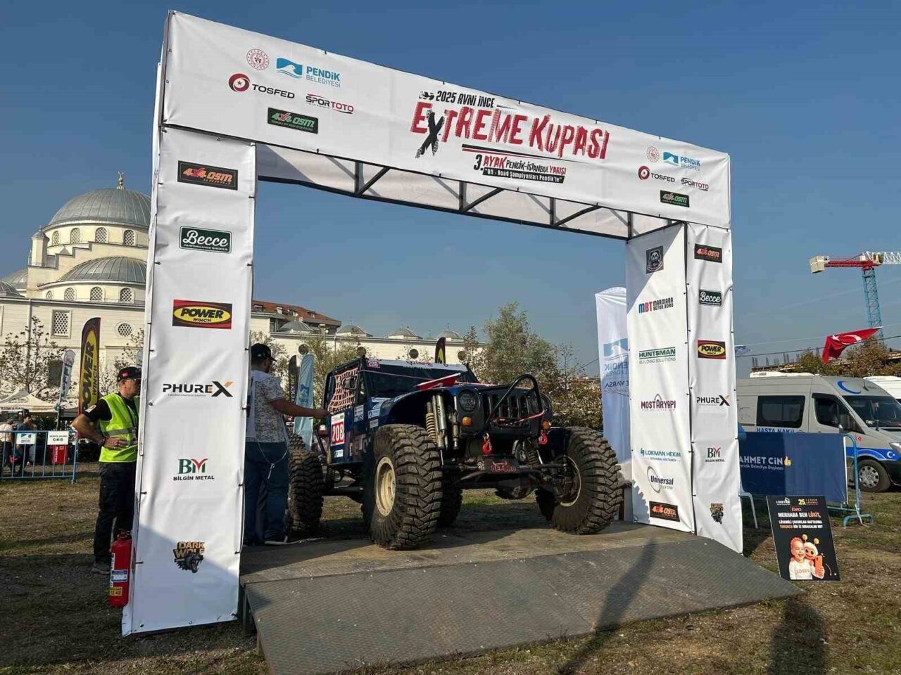 Pendik’teki 2025 Avni İnce Extreme Kupası 3. Ayak Off-Road Yarışları,