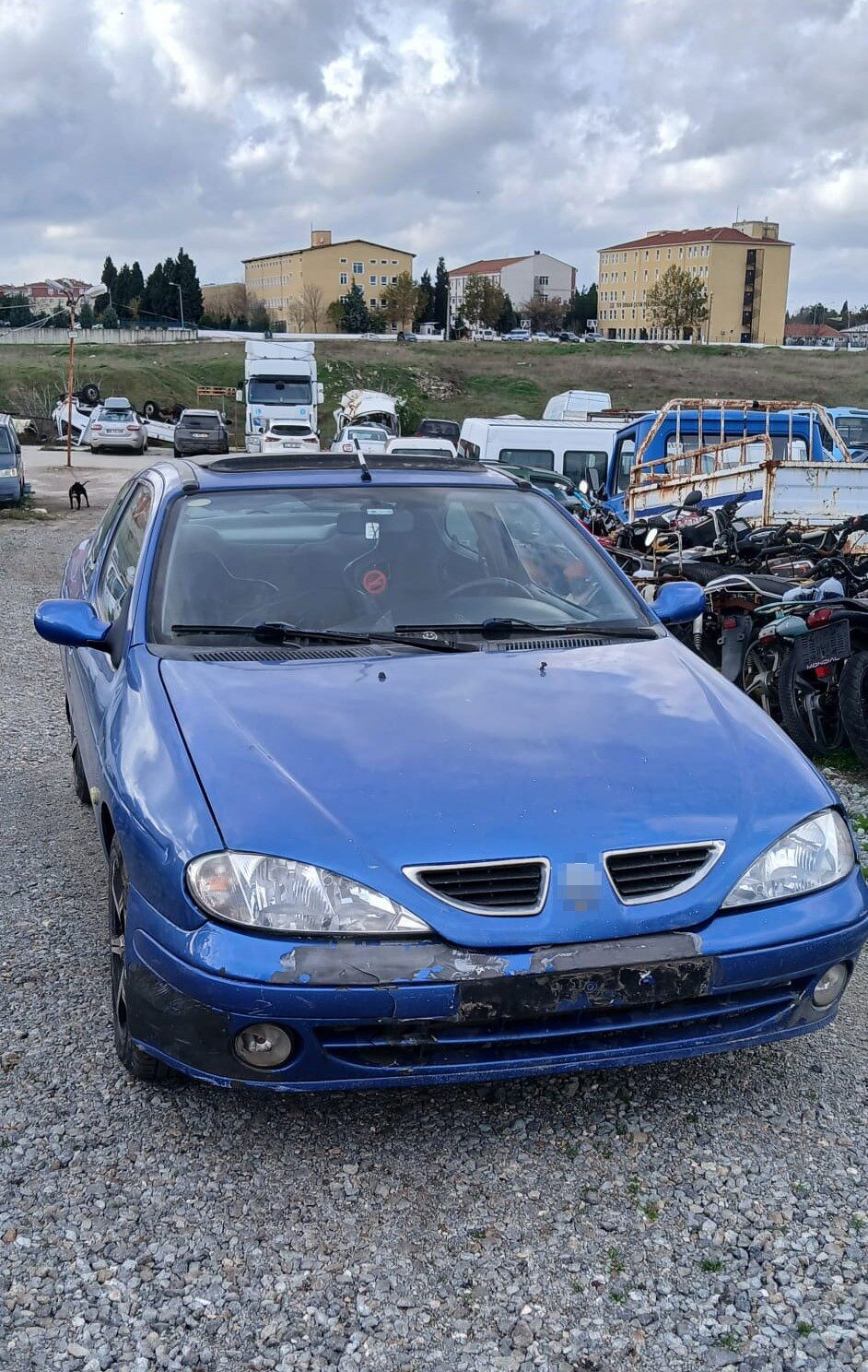 Edirne’nin Uzunköprü ilçesinde, plakası olmayan ve çekme belgeli araç kullanarak