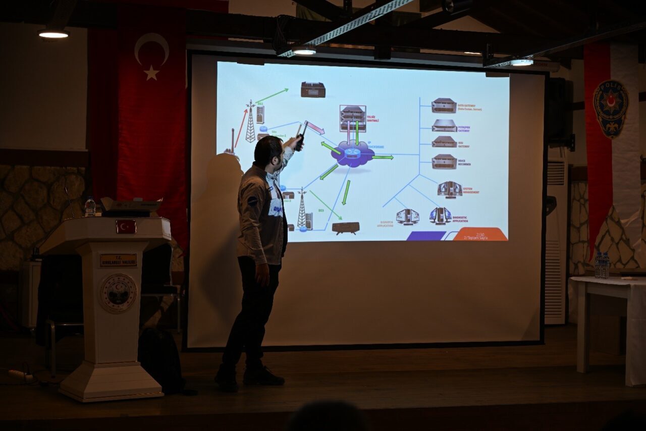 Kırklareli İl Emniyet Müdürlüğü, KETUM-Telsiz Sistemleri Yenileme Projesi çerçevesinde 240