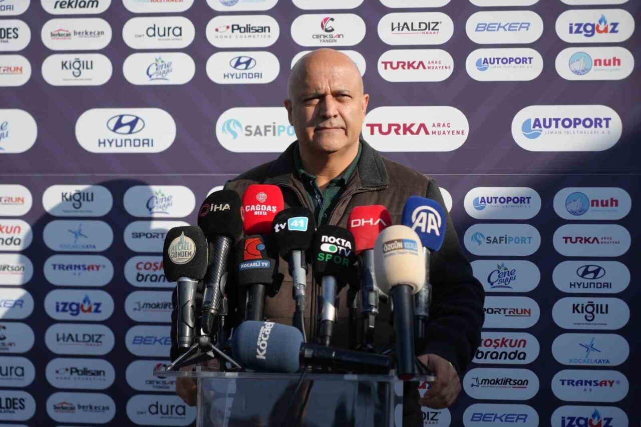 Kocaelispor Kulübü Başkanı Recep Durul, kulübün mali durumunun iyi olduğunu