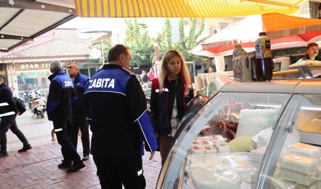 Nazilli'de, Zabıta Müdürlüğü ve İlçe Tarım ve Orman Müdürlüğü ekipleri,