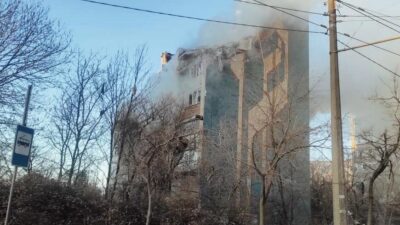 Ukrayna İçişleri Bakanı Ihor Klymenko, Rusya'nın düzenlediği saldırılarda Ternopil'de 10