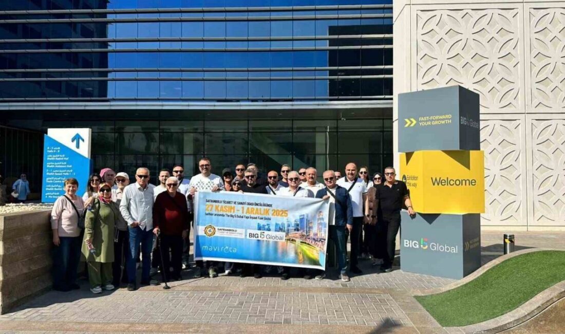 Safranbolu TSO Heyeti, Birleşik Arap Emirlikleri’nde Düzenlenen Big 5 Global İnşaat Fuarı’nda Yer Aldı Karabük'ün Safranbolu ilçesinden 30 iş insanı, Safranbolu TSO öncülüğünde Dubai'deki