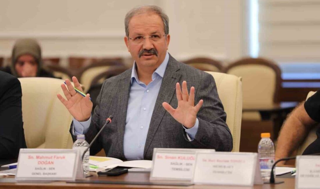 Sağlık-Sen Genel Başkanı Mahmut Faruk Doğan, 2026 yılı bütçe görüşmelerinde