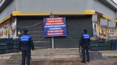 Şahinbey Belediyesi Zabıta Müdürlüğü, halk sağlığını korumak amacıyla yaptığı denetimlerde