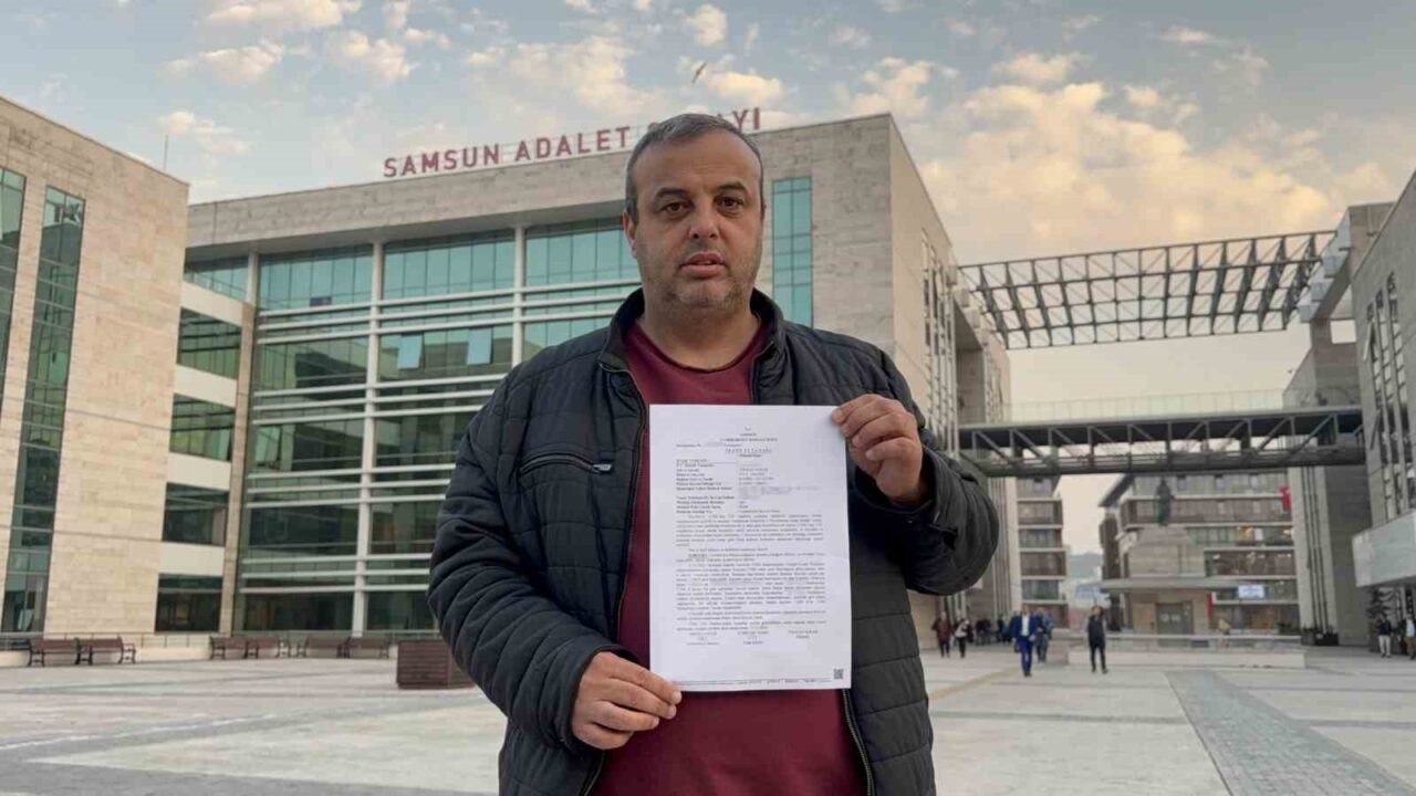 Samsun'da acil tıp teknisyeni Volkan Kırak, TOKİ'nin konut projesi için