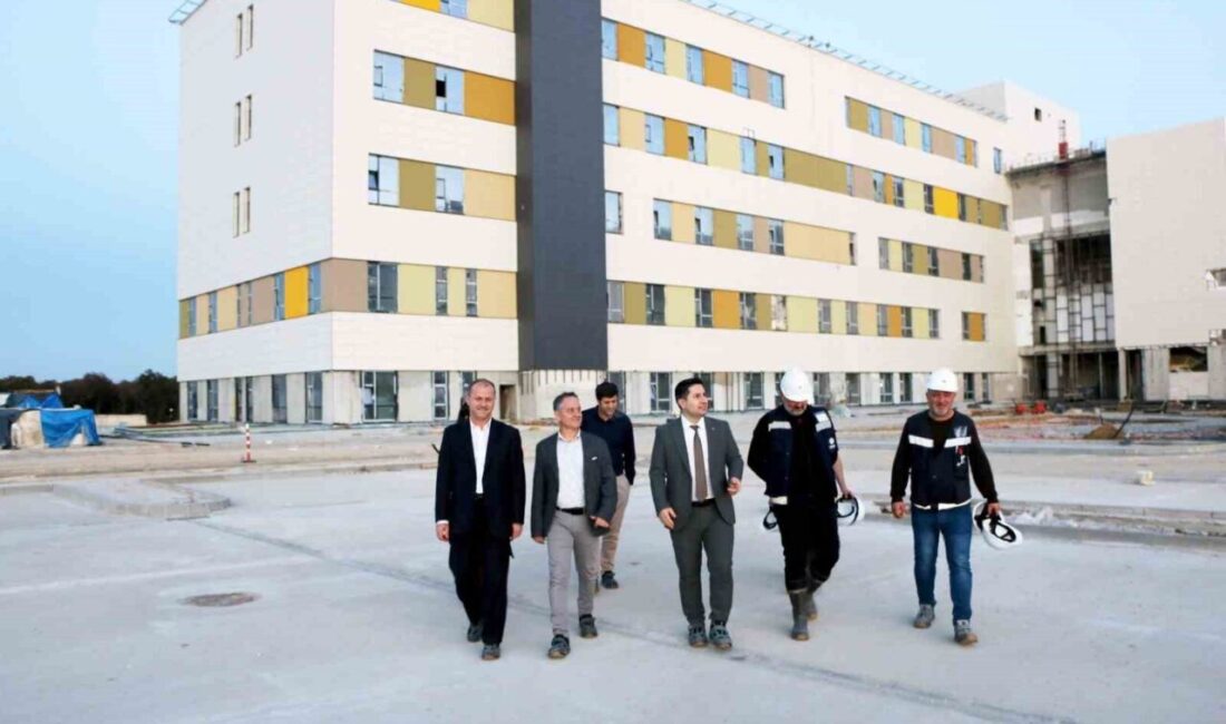 Sakarya Şehir Hastanesi, yüzde 82 oranında tamamlandı. Prof. Dr. Fatih