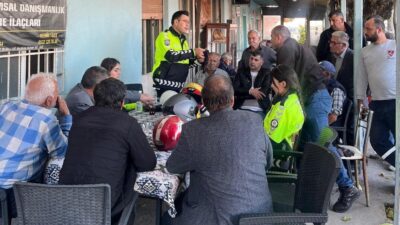 Manisa'nın Salihli ilçesinde, trafik güvenliğini artırmak için yeni kurallar hakkında