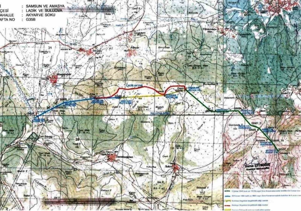 Amasya İl İdare Kurulu’nun, Ladik ilçesindeki 3 mahallenin Suluova'ya bağlanma