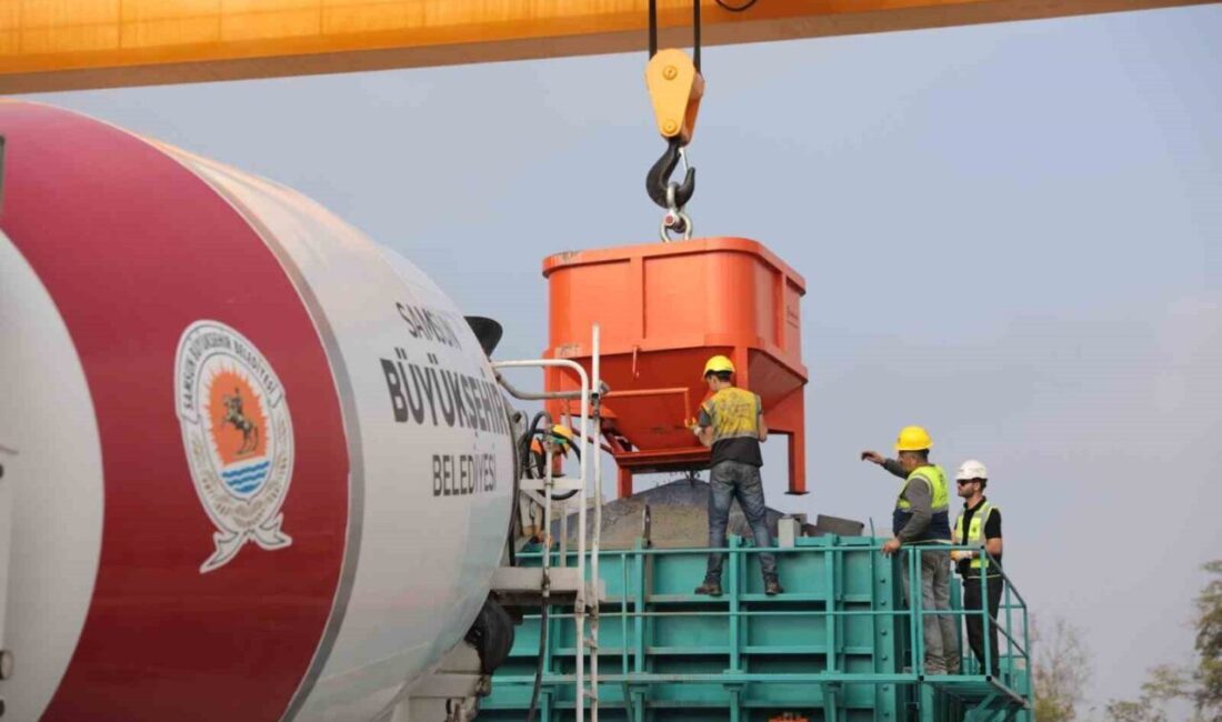 Samsun Büyükşehir Belediyesi, içme suyu depolamak için prefabrik betonarmeler üretmeye başladı Samsun Büyükşehir Belediyesi Su ve Kanalizasyon İdaresi (SASKİ), Tekkeköy'deki Beton