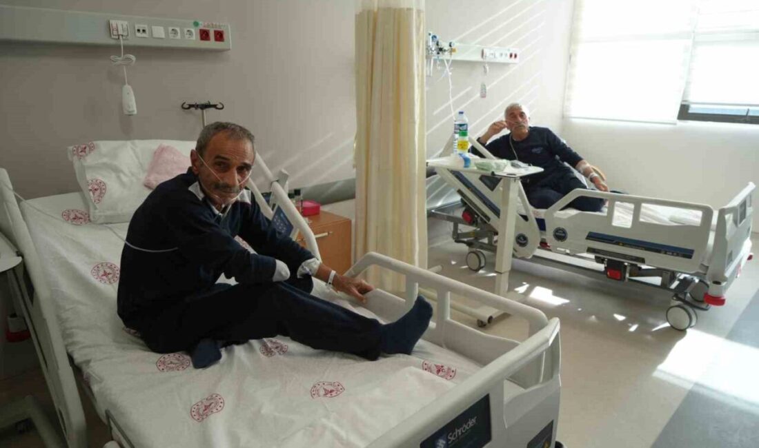 Samsun'da 1.458 yatak kapasiteli Samsun Şehir Hastanesi'nin Göğüs Hastalıkları Kliniği,