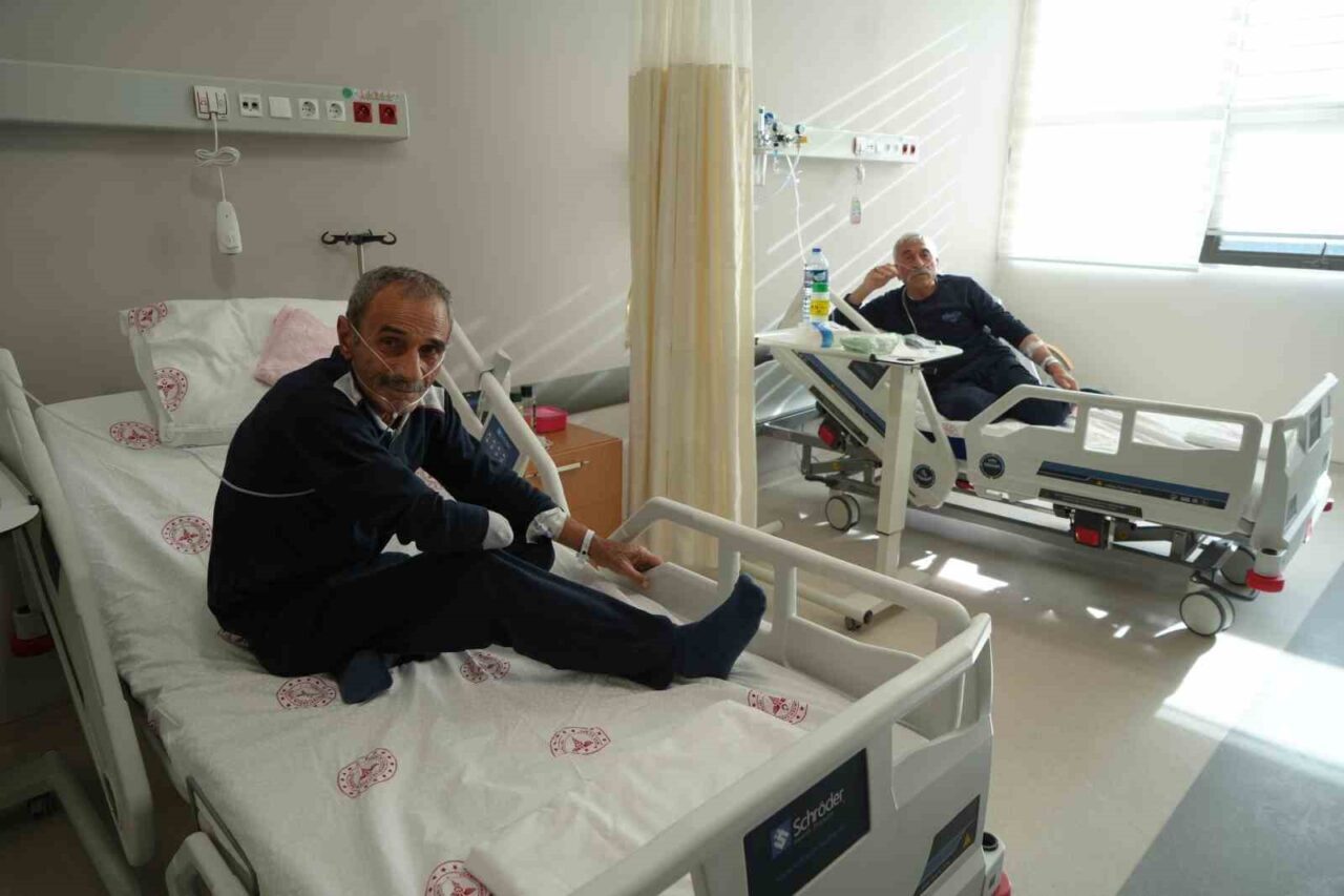 Samsun'da 1.458 yatak kapasiteli Samsun Şehir Hastanesi'nin Göğüs Hastalıkları Kliniği,