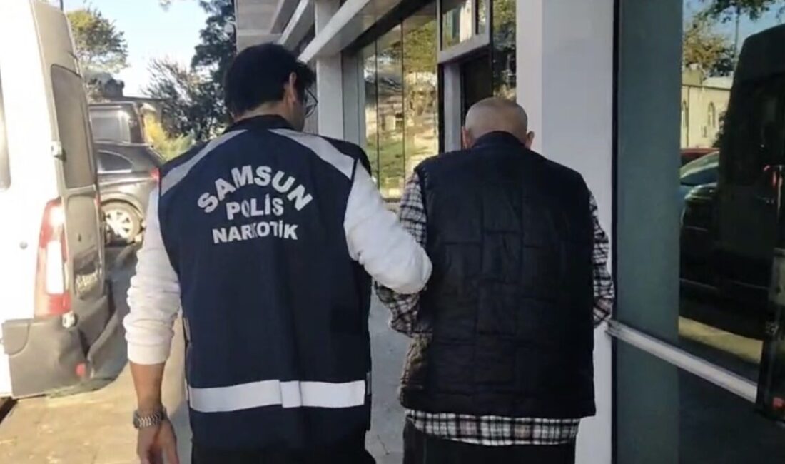 Samsun'da narkotik ekipleri, uyuşturucu madde ticareti nedeniyle 27 yıl hapis