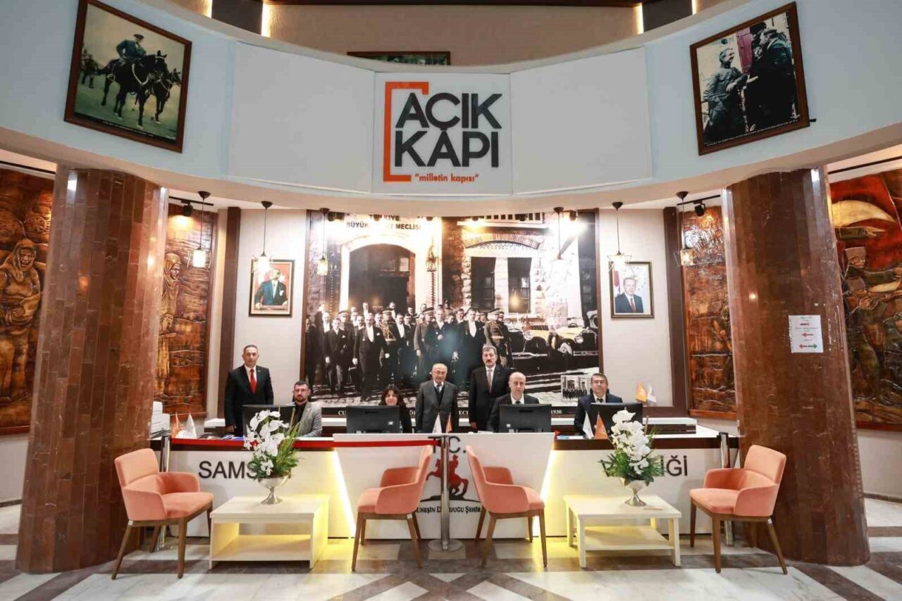 Samsun'daki Açık Kapı bürolarına 2025'te 3 bin 222 vatandaş başvurdu