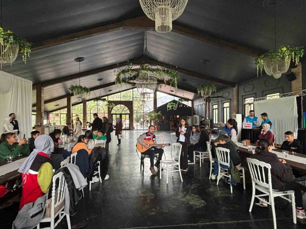 Samsun'da 20 Kasım Dünya Çocuk Hakları Günü etkinliğinde, çocuklar drama