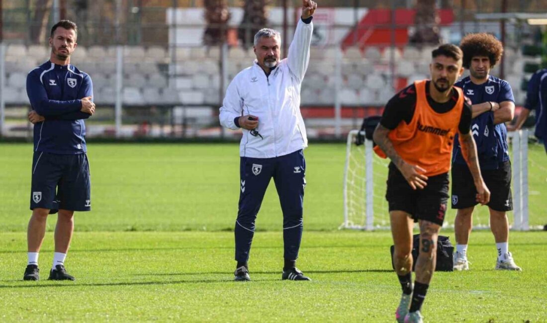 Samsunspor, Beşiktaş ile oynayacağı Süper Lig maçının hazırlıklarını Nuri Asan