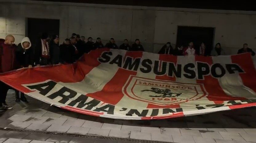 Samsunspor, UEFA Konferans Ligi'nde Breidablik ile oynayacağı maça taraftarlarıyla birlikte
