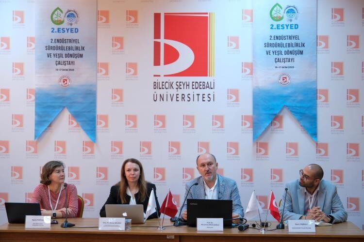 Bilecik Şeyh Edebali Üniversitesi'nde düzenlenen 2. Endüstriyel Sürdürülebilirlik ve Yeşil