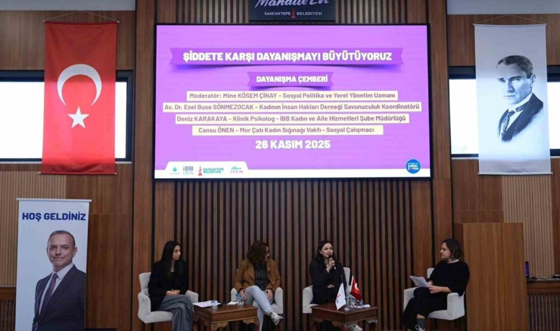 Sancaktepe Belediyesi, Kadına Yönelik Şiddete Karşı Mücadele Günü’nde Farkındalık Etkinlikleri Düzenledi Sancaktepe Belediyesi, 25 Kasım Kadına Yönelik Şiddete Karşı Uluslararası Mücadele