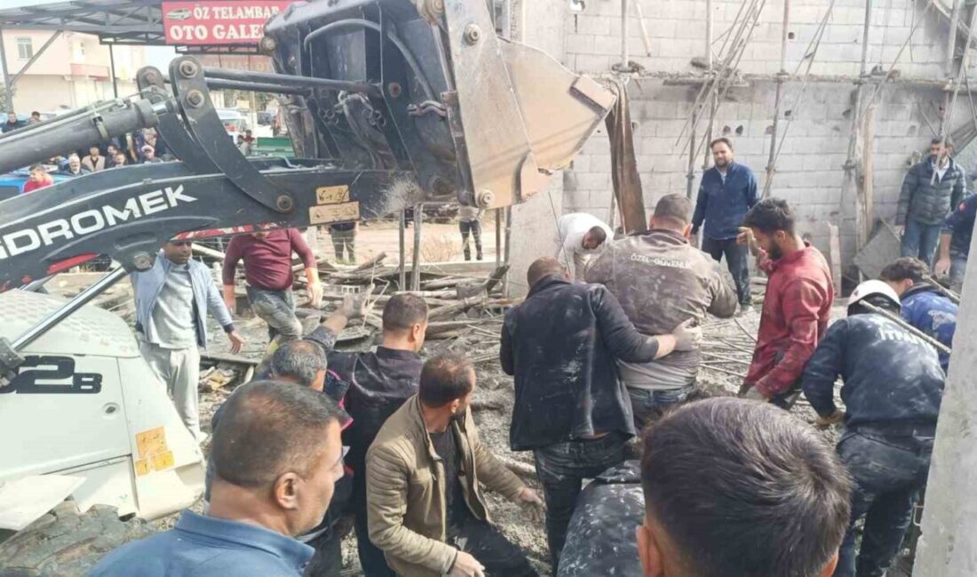 Şanlıurfa’da İnşaatta Çökme: 5 İşçi Göçük Altında Kaldı Şanlıurfa'nın Haliliye ilçesindeki bir inşaatta beton dökümü sırasında çökme yaşandı