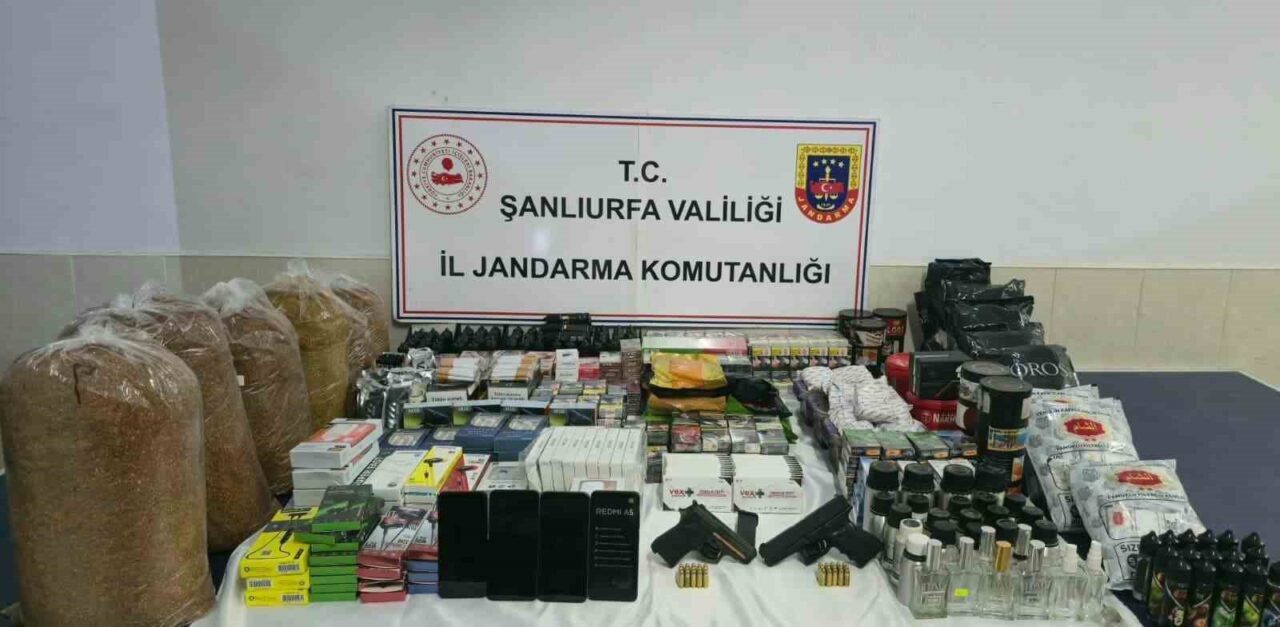 Şanlıurfa’da Ruhsatsız İşletmeye Baskın: 4 Gözaltı ve Çok Sayıda Kaçak Malzeme Ele Geçirildi