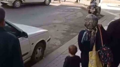 Şanlıurfa’nın Viranşehir ilçesinde doğalgaz hattı döşeme çalışmaları sırasında kepçe, boruya