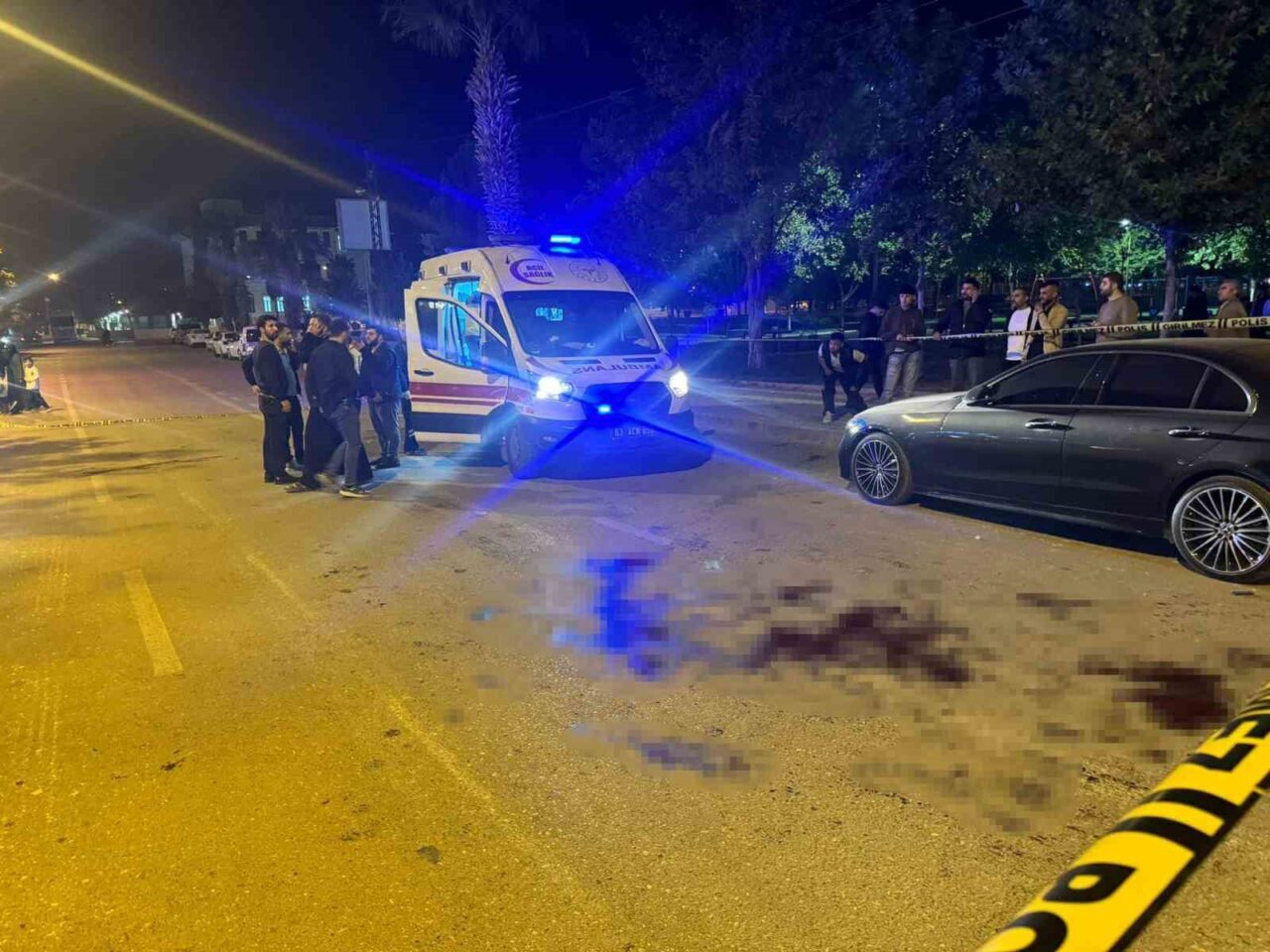 Şanlıurfa'nın Birecik ilçesinde iki kardeş arasında arazi anlaşmazlığı sebebiyle çıkan