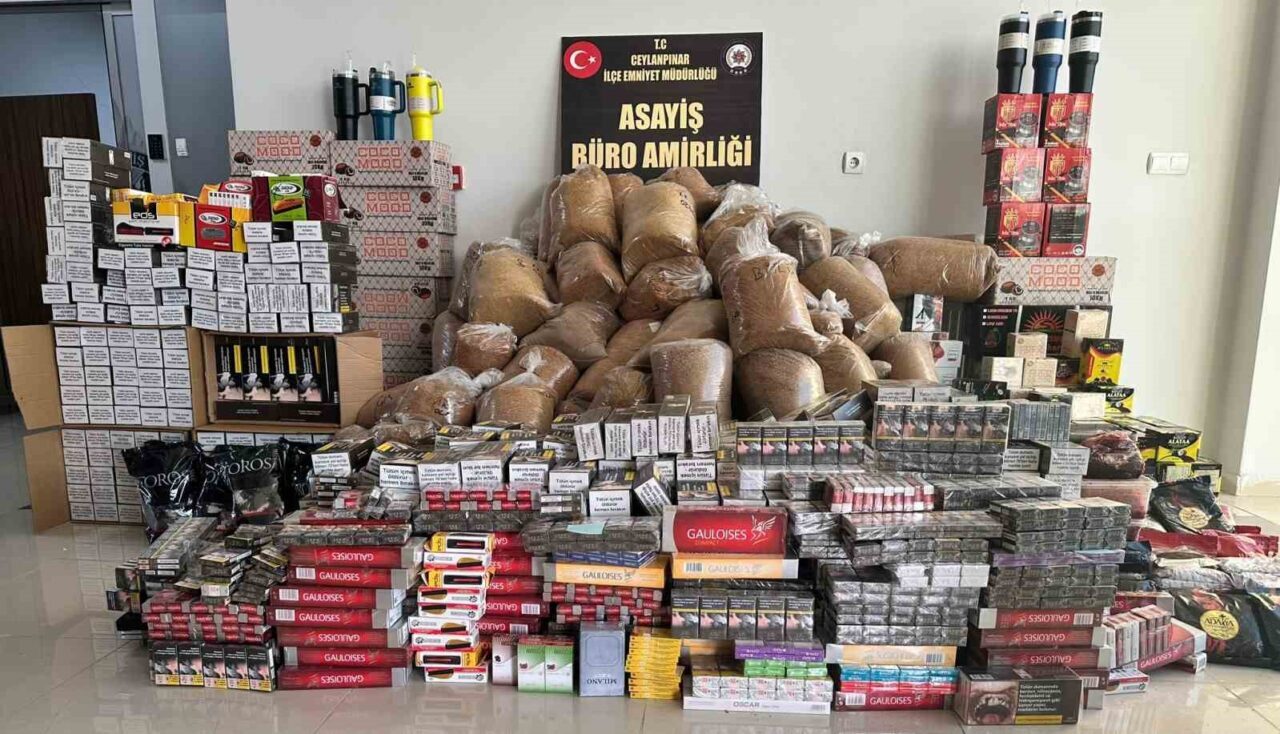 Şanlıurfa’da Kaçakçılığa Yönelik Operasyon: 14 Gözaltı ve Milyonluk Eşya Ele Geçirildi