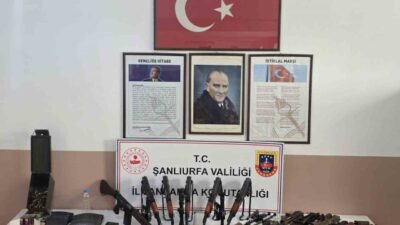 Şanlıurfa'da jandarma ekipleri, silah kaçakçılığına yönelik yaptıkları operasyonda 6 tüfek,