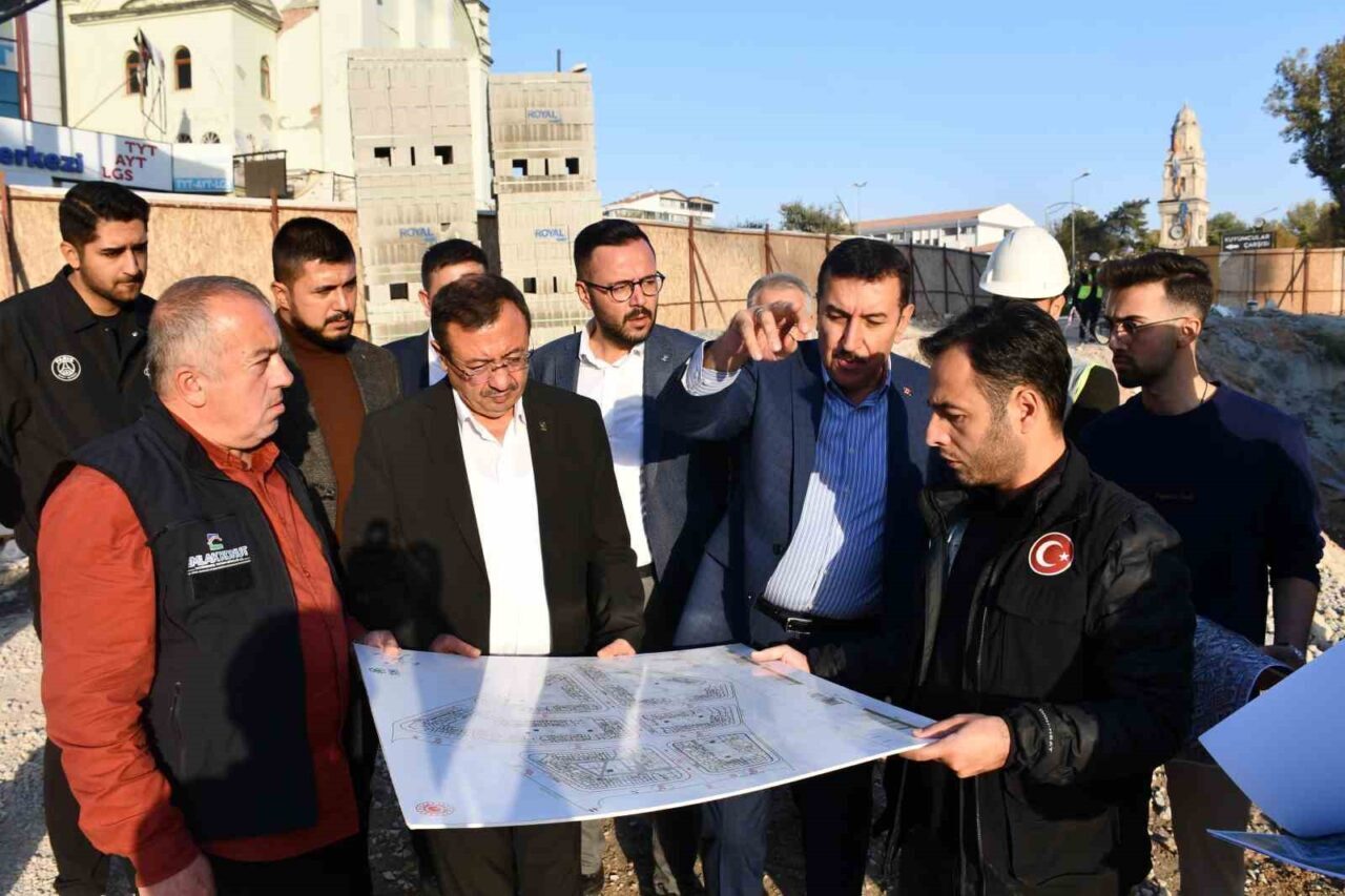 AK Parti Malatya Milletvekili Bülent Tüfenkci, Saray Mahallesi’ndeki rezerv alan