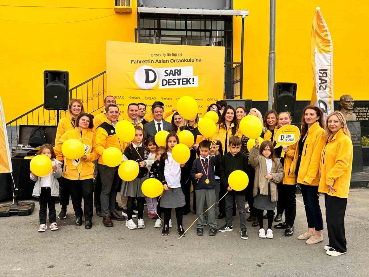 Orzax, 2 Kasım D Vitamini Günü kapsamında "Sarı Destek" projesiyle