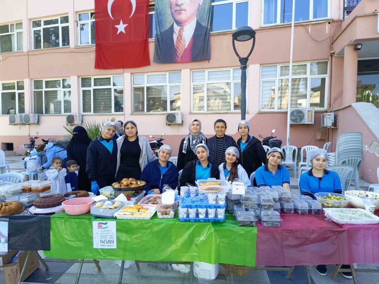 Sarıgöl Mesleki ve Teknik Anadolu Lisesi, "Gazze için el ele"