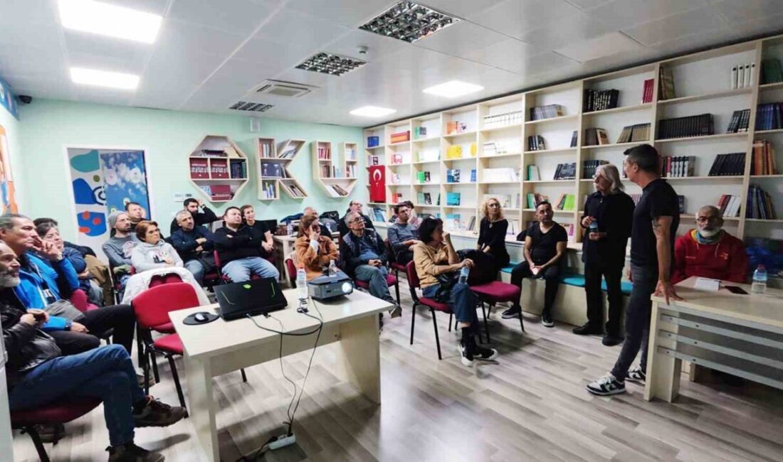 Muğla’da Savaş Muhabiri Nish Nalbandian, Fotoğrafseverlerle Bir Araya Geldi Foton Muğla Derneği'nin "Sunum ve Söyleşi" etkinliğinde, savaş muhabiri Nish