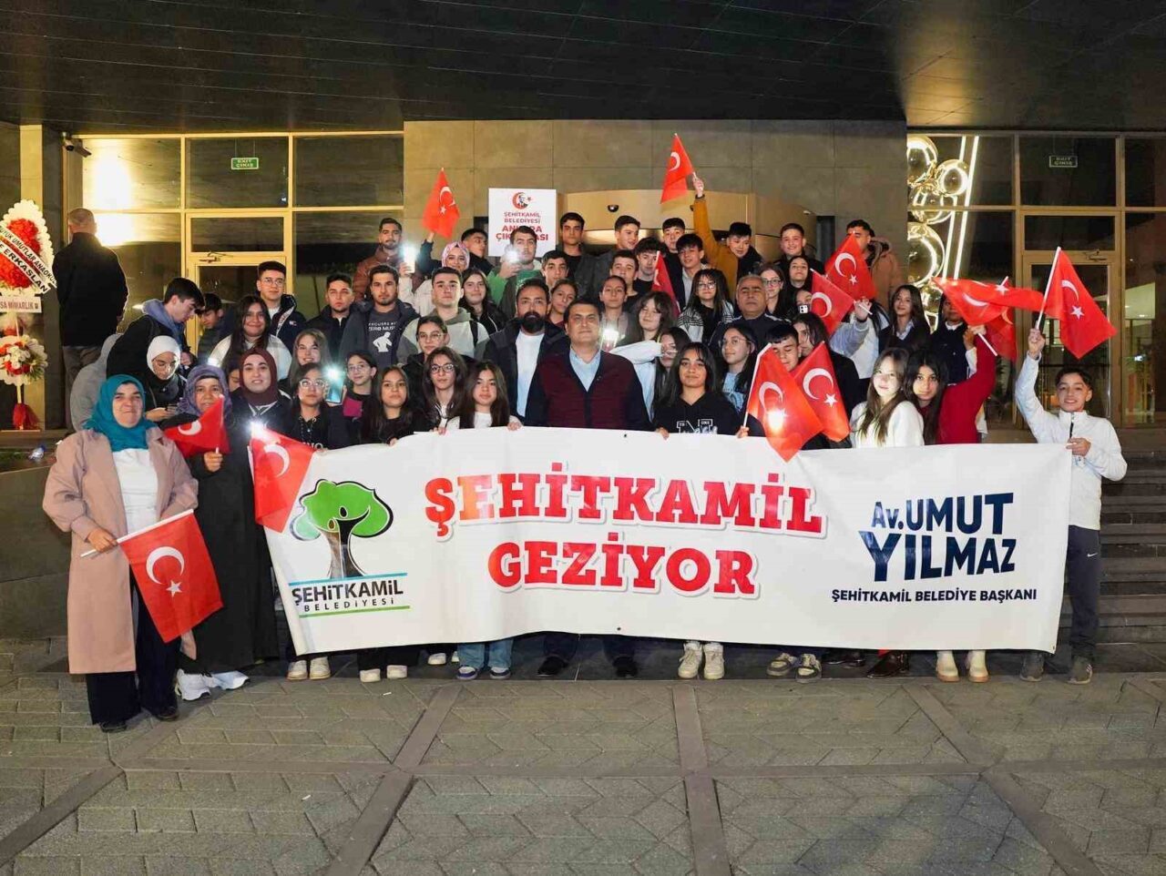 Şehitkamil Belediye Başkanı Umut Yılmaz, 29 Ekim Cumhuriyet Bayramı'nda başlattığı