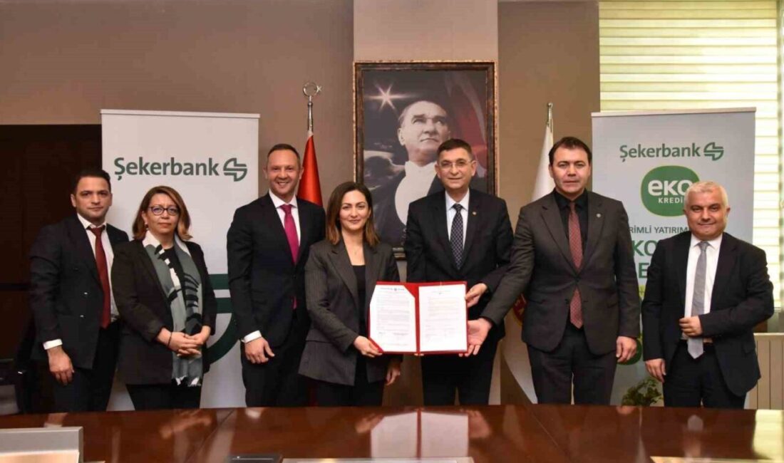 Şekerbank, Gaziantep Sanayi Odası Mesleki Eğitim Merkezi ile iş birliği