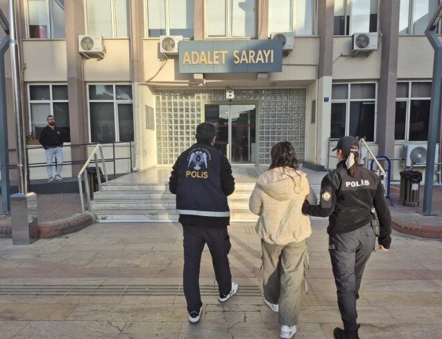 Aydın’ın Efeler ilçesinde, hakkında 3 ayrı suçtan toplam 3 yıl