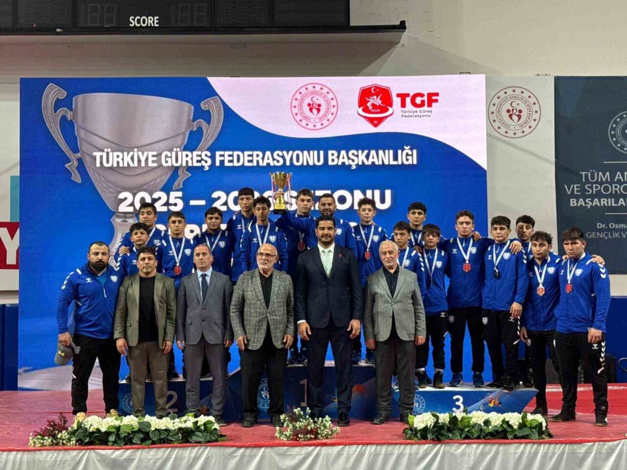 2025-2026 Serbest Güreş Yıldızlar Ligi Ankara'da tamamlandı. Ankara TEDAŞ Spor