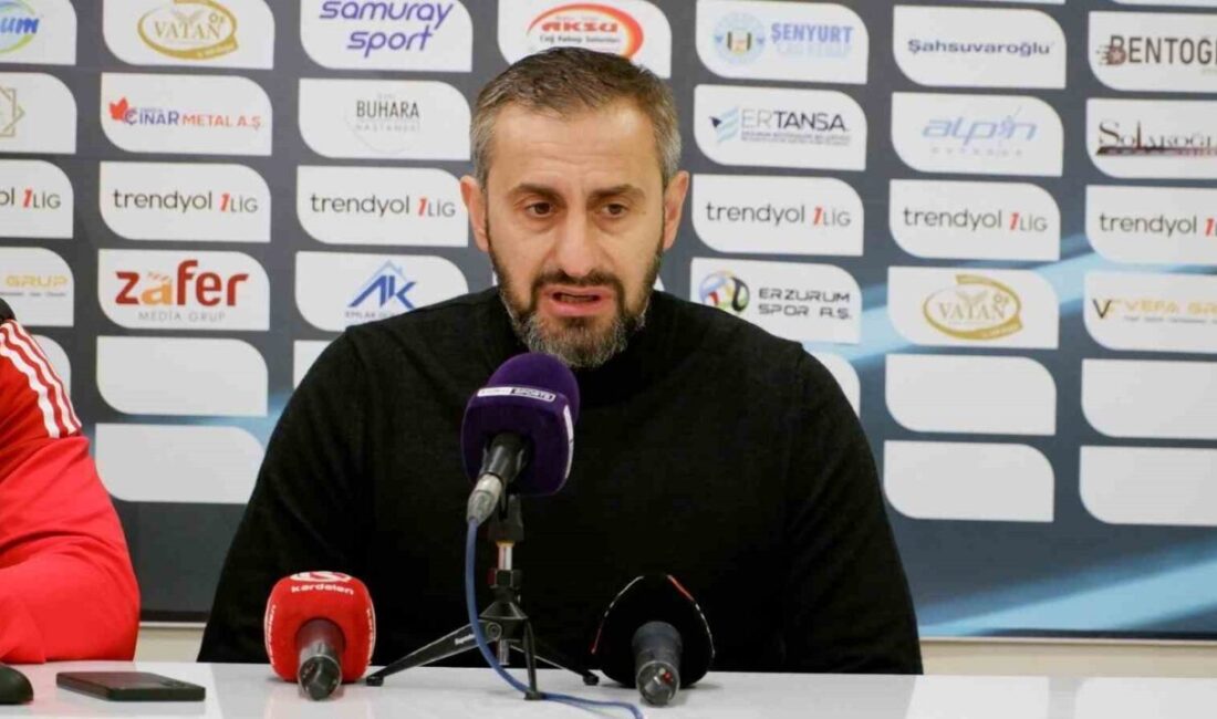 Erzurumspor FK Teknik Direktörü Serkan Özbalta, İstanbulspor galibiyeti sonrasında önemli açıklamalarda bulundu: “Takım olarak hedefimiz ilk 7 içinde yer almak” Erzurumspor FK Teknik Direktörü Serkan Özbalta, İstanbulspor'u 4-0 yenerek önemli