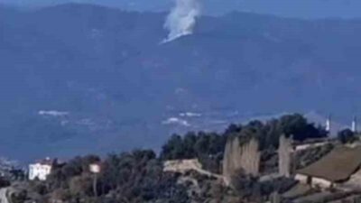 Muğla'nın Seydikemer ilçesinde, Çaltıözü Mahallesi'nde ormanlık alanda saat 14.00'te yangın