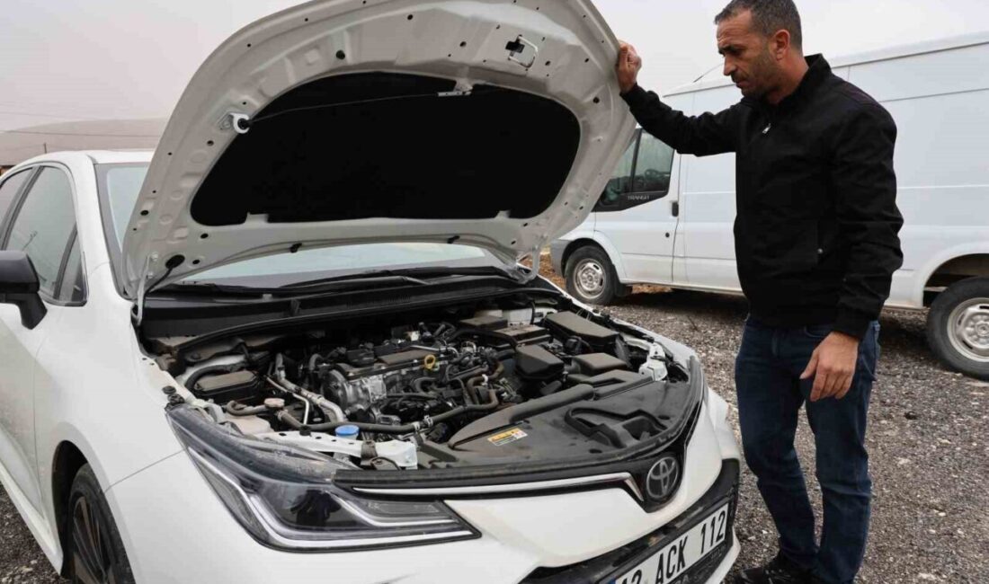 Elazığ'da Fatih Tuğ, engelli raporuyla aldığı yeni Toyota Corolla'nın 20