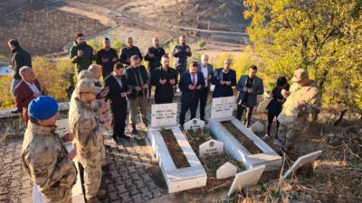 Siirt'in Bayraktepe köyünde, 17 Kasım 1994'te terör saldırısında şehit düşen
