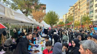 Siirt’te 25-26 Kasım tarihlerinde düzenlenen Hayır Çarşısı'nda Gazze halkı için