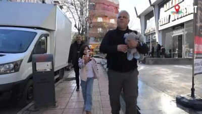 Siirt'te, İl Emniyet Müdürlüğü tarafından hazırlanan sosyal deneyde polisler, çocukların