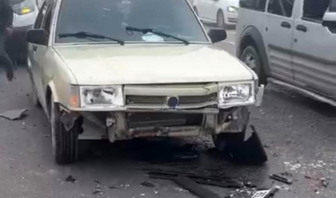 Siirt'in Kurtalan ilçesinde, yoğun sis nedeniyle bir otomobil koyun sürüsüne