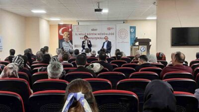 Siirt İl Milli Eğitim Müdürlüğü, Veli Buluşmaları'nın altıncı toplantısını Atatürk