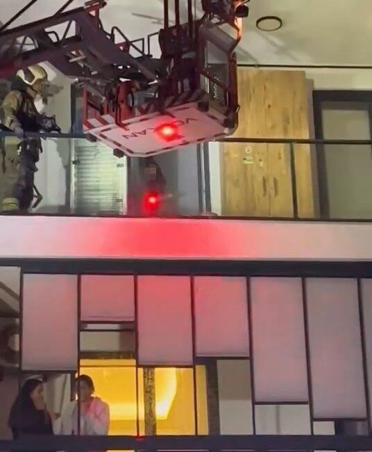 Bursa'nın Nilüfer ilçesinde, sinir krizi geçiren 35 yaşındaki Merve Yıldız,